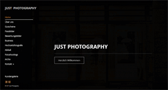 Desktop Screenshot of just-photography.de