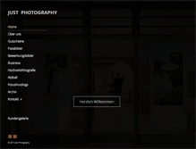 Tablet Screenshot of just-photography.de